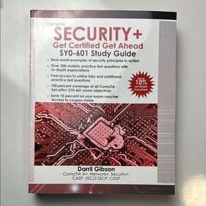 CompTIA Security+ Get Certified Get Ahead: SY0-601 Study Guide by Darril Gibson‎
